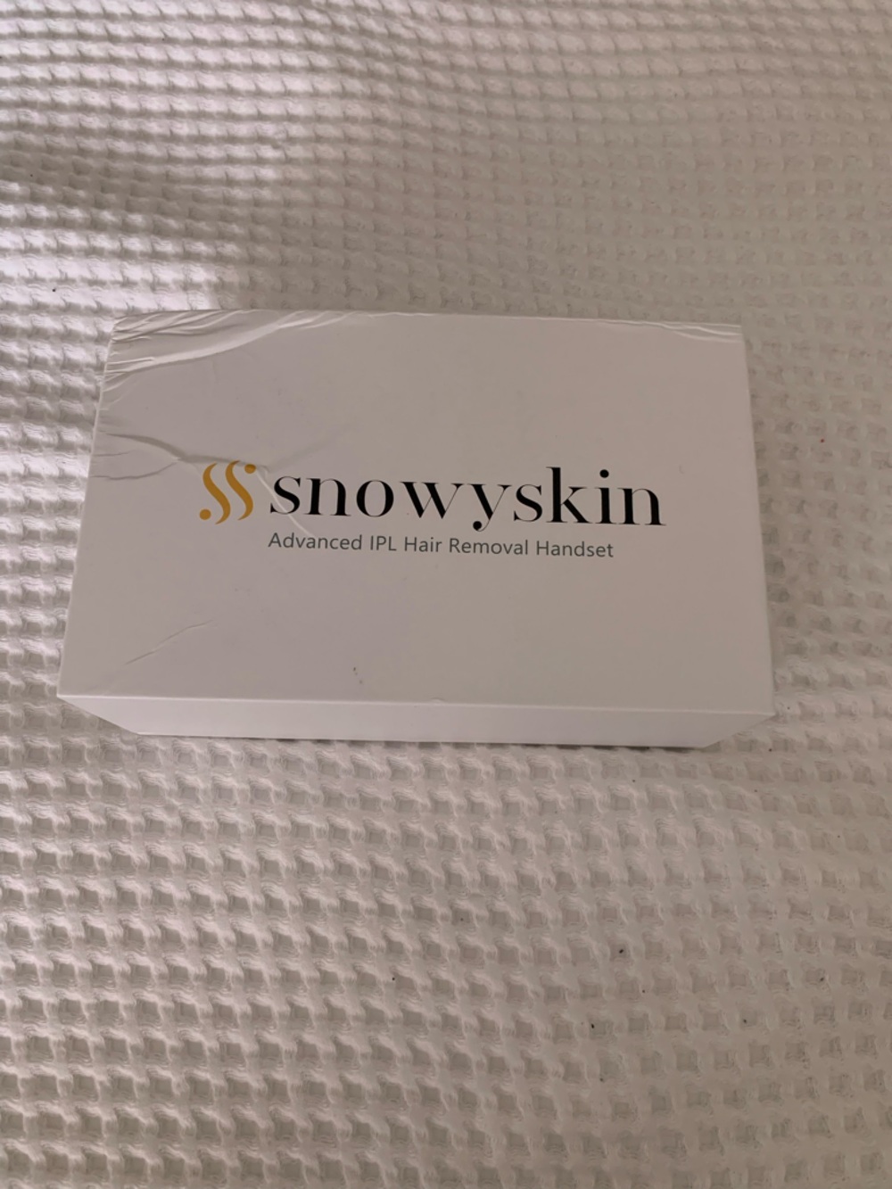 SnowySkin Advanced IPL Hair Removal Handset - White